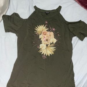 Off the shoulder shirt